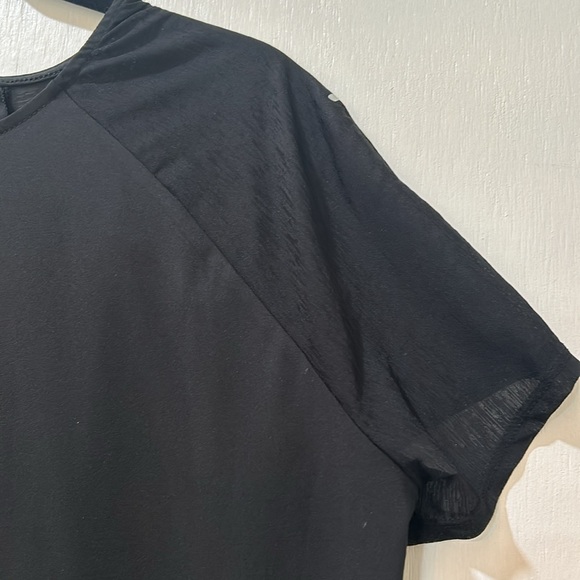 AVIA WOMENS TOP ACTIVARE LIGHTWEIGHT SHIRT BLACK SZ XL - Picture 6 of 10